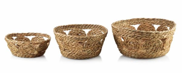BALI sæt med 3 KURVE 30XH:15CM/27XH:13CM/21XH:9CM