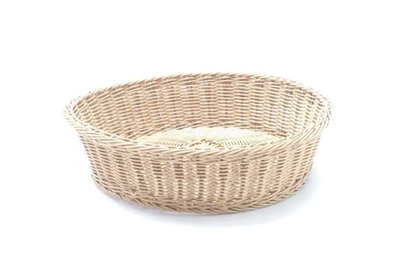 Rund brödkorg, beige, diameter 400 mm Grundvariant