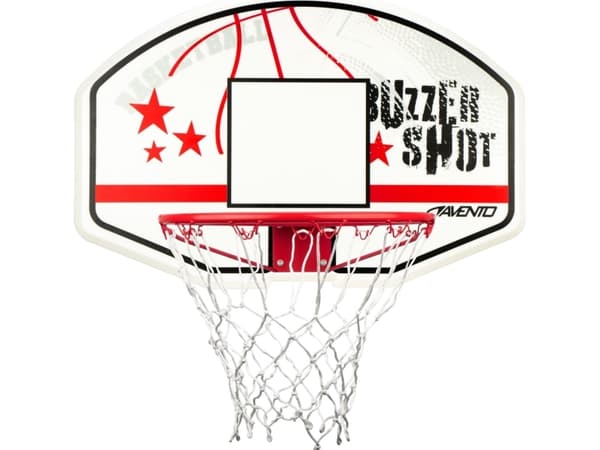 Basketball board set AVENTO BUZZERSHOT 47RB with net