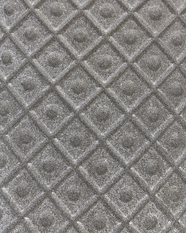 Blomkruka med Växtställ Grå Järn 31 x 31 x 52 cm Inomhus Utomhus Metall Blomma Modern Industriell Stående Kruka