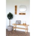 Miniatyrbild 3 av 3: Lamas korgset med 2 beige bitar.