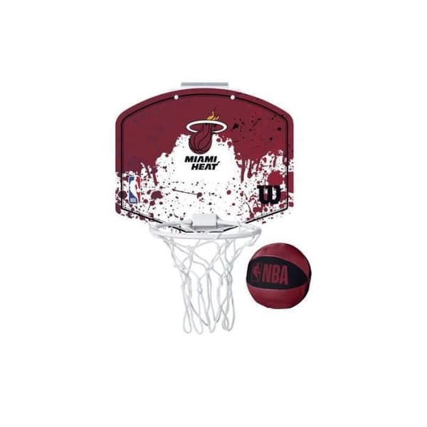 NBA Miami Heat Mini Basket - röd - TU