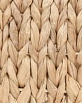 Miniatyrbilde 9 av 9: Sett med 3 oppbevaringskurver Lys vannhyasint Håndlaget med håndtak Hyllebokser Boho design