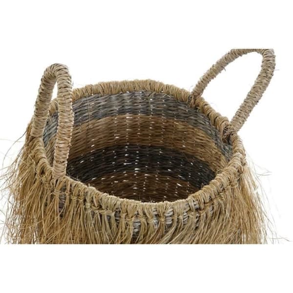 mycket fiberfranskorgar (35 x 35 x 45 cm) - Färg:BLÅ