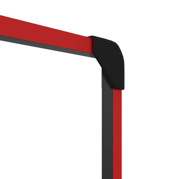 Rootz Basketball Hoop Sæt - Vægmonteret Hoop - Justerbar Højde - Holdbar stålramme - Indendørs/Udendørs - 113cm x 61cm x 73cm