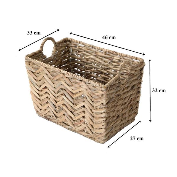 Högvattenhyacintkorg - L46cm x H32 cm