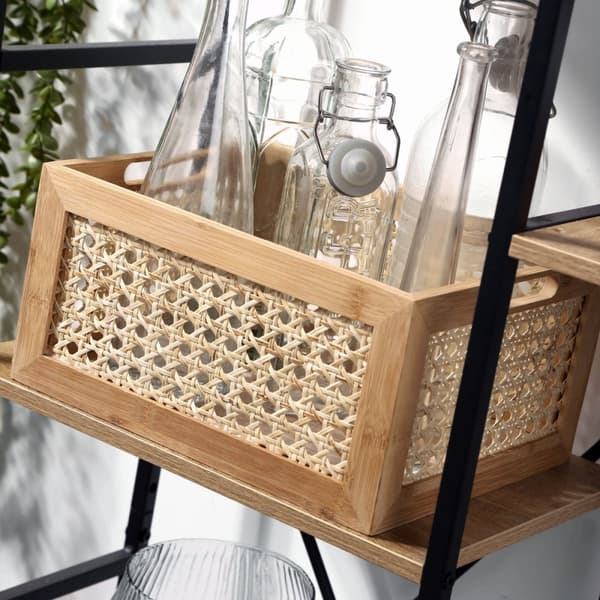 Medium Bambu och Rotting Box - H15 cm