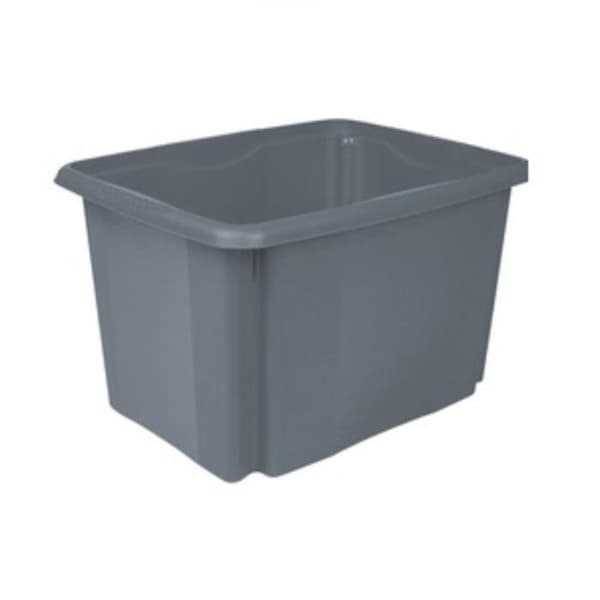 Förvaringslåda - KEEEPER - Eco Graphite-modell - 44,5 x 34,5 x 27 cm - Beständig plast - Stapelbar