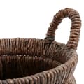 Miniatyrbild 5 av 6: Rootz Chizara Basket - Förvaringskorg - Handvävd korg - Naturliga bananblad - 42cm x 42cm x 26cm