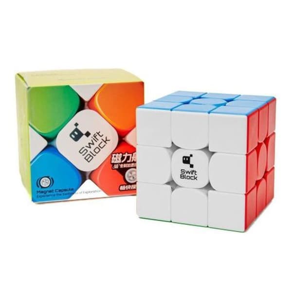 Gan Swift Block 355 S Stickerless Magnetic Cube 3*3