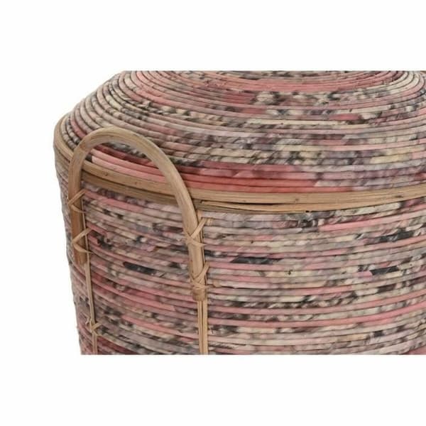 set med rottingkorgar (51 x 51 x 67 cm) - Färg: NATURAL