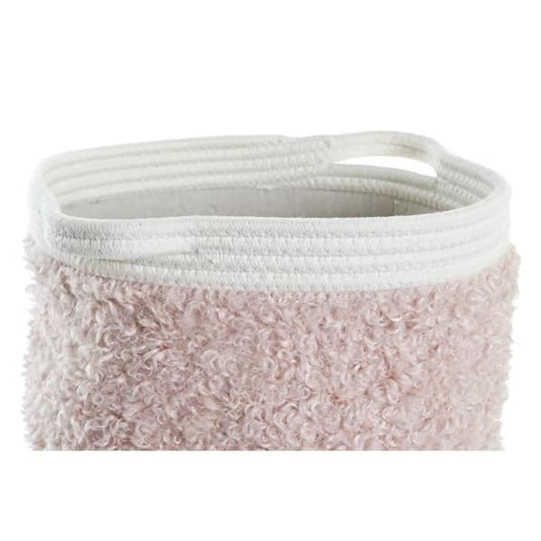 set med bomullskorgar för barn (34 x 34 x 27 cm) (3 stycken) - Färg: BEIGE