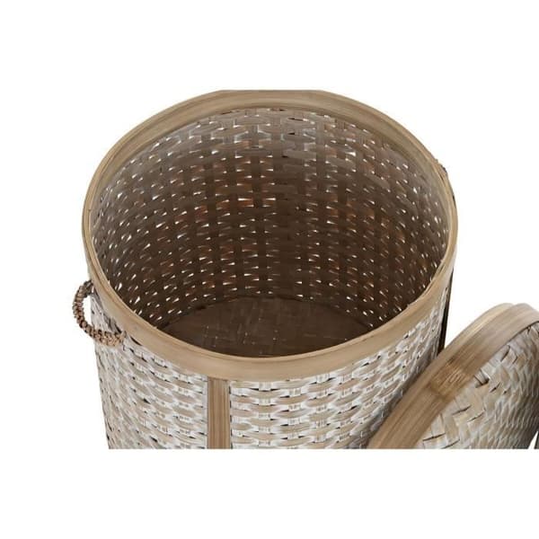 set med bambukorgar (31 x 31 x 45 cm)