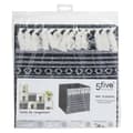 Miniatyrbild 3 av 3: Förvaringslåda för tygmöbler 31x31 cm - FEM - Etnisk - Svart - PP/KARTONG - Plast/Harts