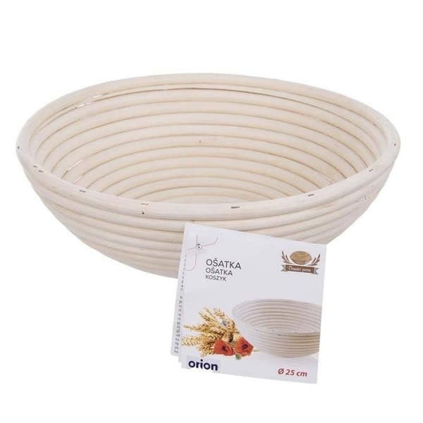 Rottingkorg för jäsning, jäsning, bröddeg, 1,5 kg, 25 cm