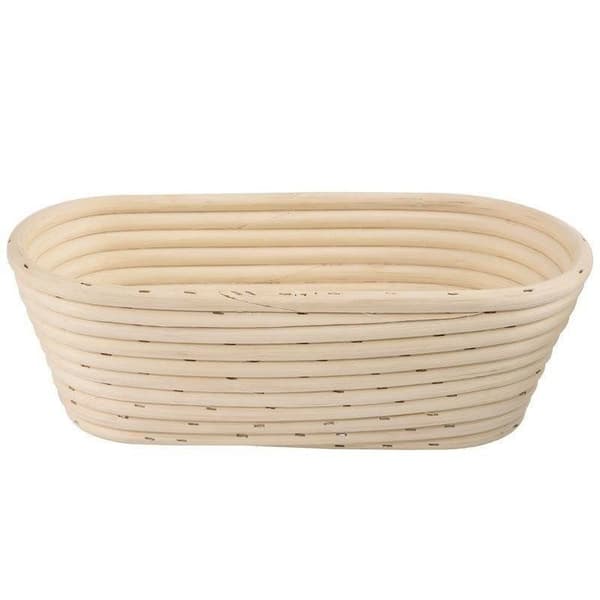 Rottingkorg för jäsning brödjäsning bröddeg 1,5 kg 32x15x9 cm