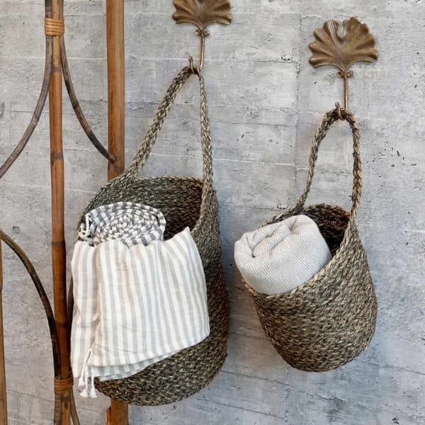 Väggkorg 2-pack för upphängning Chic Antique