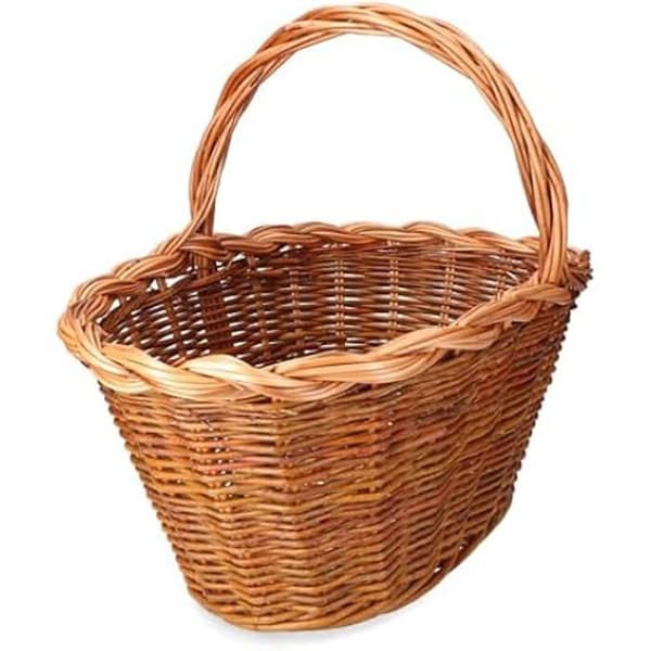 Flätad korg - EDM - Flerfärgad - 45 x 30 x 23 cm - Naturfiber - För vuxna
