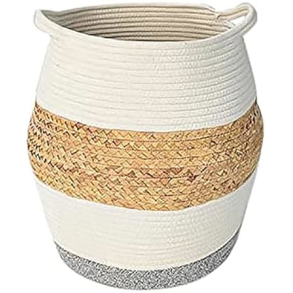 Korg - DKD HEMINNREDNING - Standard - Bomull - Vit - 30x30x40 cm