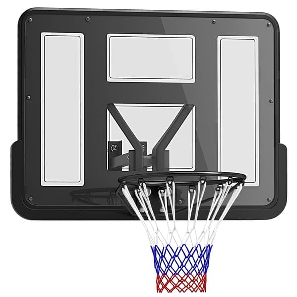 Rootz väggmonterad baskethopp - tårbeständig nät - väderbeständig - Hållbar - 110x75 cm Shatterproof backboard - inomhus utomhusanvändning