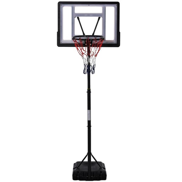 Rootzin korkeus säädettävä koripallon vanne - seisova vanne - suorituskykypohja - murtumaton takalevy - 83cm x 59 cm x 203-258cm