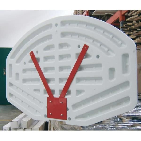 Basketkorg - Garlando - BA-10 - Väggmonterad - 91x61 cm - Utomhus - Polypropen