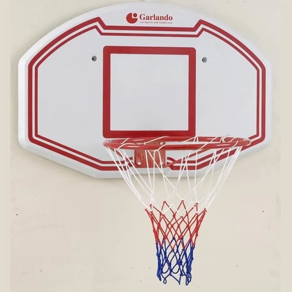 Basketkorg - Garlando - BA-10 - Väggmonterad - 91x61 cm - Utomhus - Polypropen