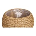 Miniatyrbild 4 av 8: Rootz Denia Basket - Woven Basket - Storage Basket - Natural Elegance - Water Hyacinth - Ø34,5x34,5 cm