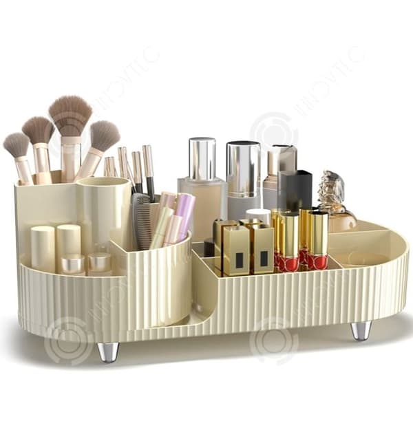 INN Makeup organizer 34,5x14,7x14,3cm skåpdörr korg korg skåp möbeltillbehör roterande pennhållare