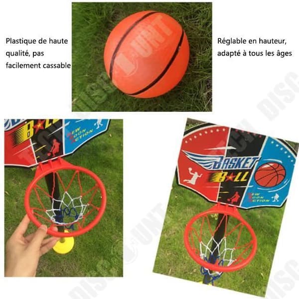 TD® justerbara basketleksaker designade för barnbasketbåge
