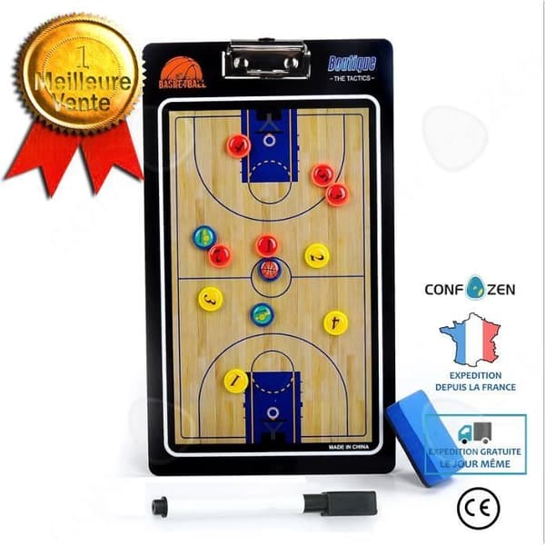 CONFO® PVC Basketball Tactical Backboard Coach Demonstration Board