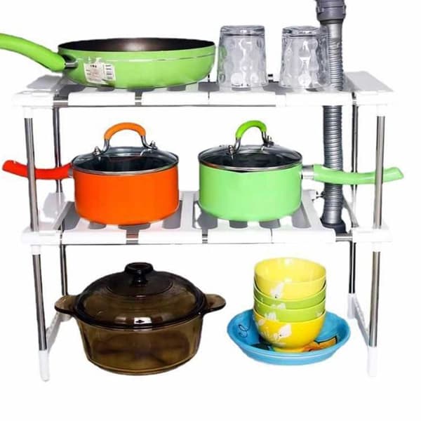 TD® multifunktionell hem kökshylla/frukt grönsakskniv förvaringsställ/hushålls staplade skyskrapa skåp