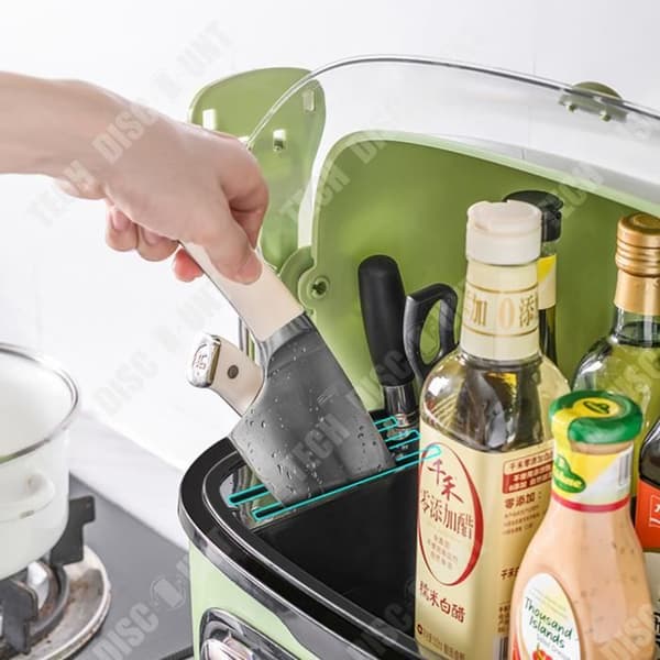 TD® Kökshylla Kryddlåda Kryddorlåda Hemförvaringslåda Spice Storage Box