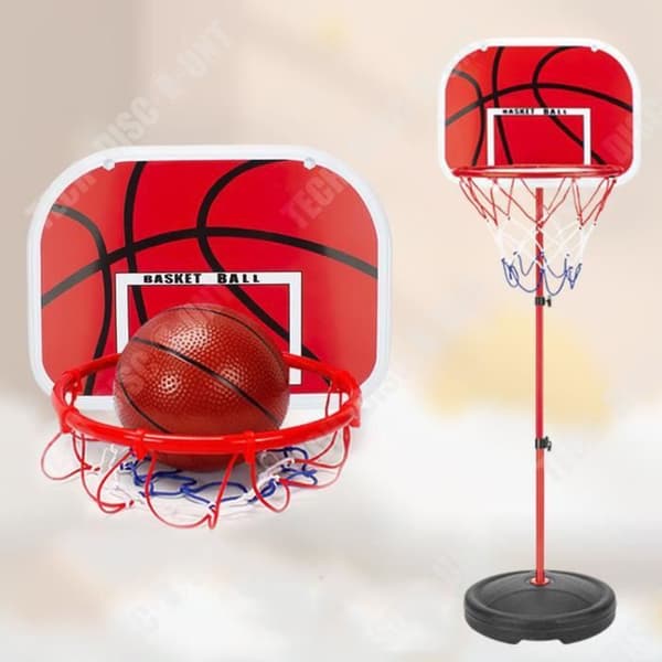 TD® Justerbart basketstativ för barn inomhus och utomhus skytte sportleksaker (1,2 meter) s1201 plastkorg 1 b