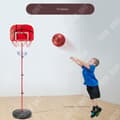 Miniatyrbild 2 av 4: TD® Justerbart basketstativ för barn inomhus och utomhus skytte sportleksaker (1,2 meter) s1201 plastkorg 1 b