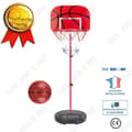 Miniatyrbild 1 av 4: TD® Justerbart basketstativ för barn inomhus och utomhus skytte sportleksaker (1,2 meter) s1201 plastkorg 1 b