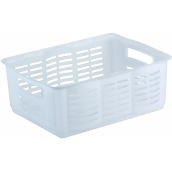 Tvättkorg - CURVER - GM 12L - Transparent - 40,6x30,4x15,6 cm - Stapelbar