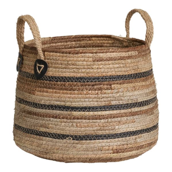 Korg, Erba Korgar Set om 2, 30.5x21.5 cm/39x28.5 cm, Naturfiber