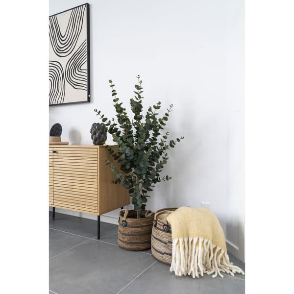 Korg, Erba Korgar Set om 2, 30.5x21.5 cm/39x28.5 cm, Naturfiber