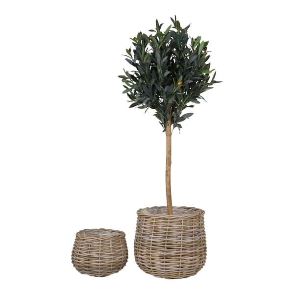 Kori, Pulo-korit 2 kpl, 27-38x21-34 cm, luonnonväri