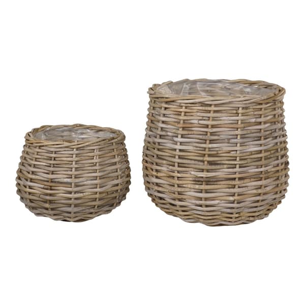 Kori, Pulo-korit 2 kpl, 27-38x21-34 cm, luonnonväri