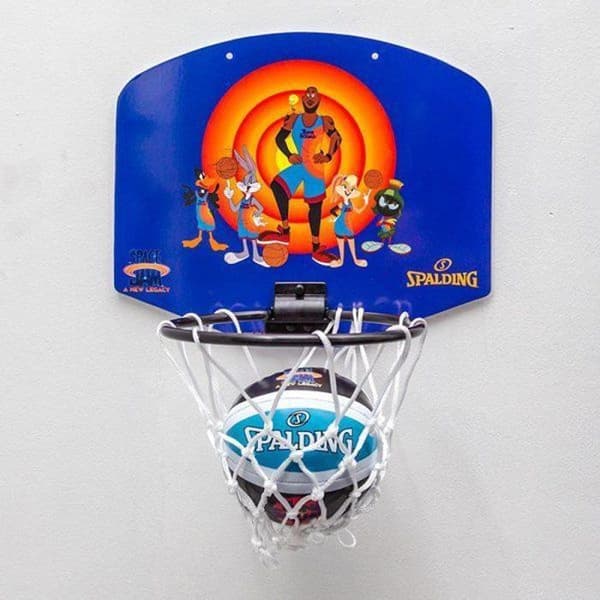 Spalding - T3208 - Mini Space Jam Tune Squad basketbåtsaffisch lila och orange 79005Z () - 689344412214