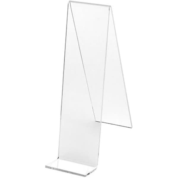 Bokstöd - DEFLECTO - 50mm x 180mm - Transparent - Plast - Resin