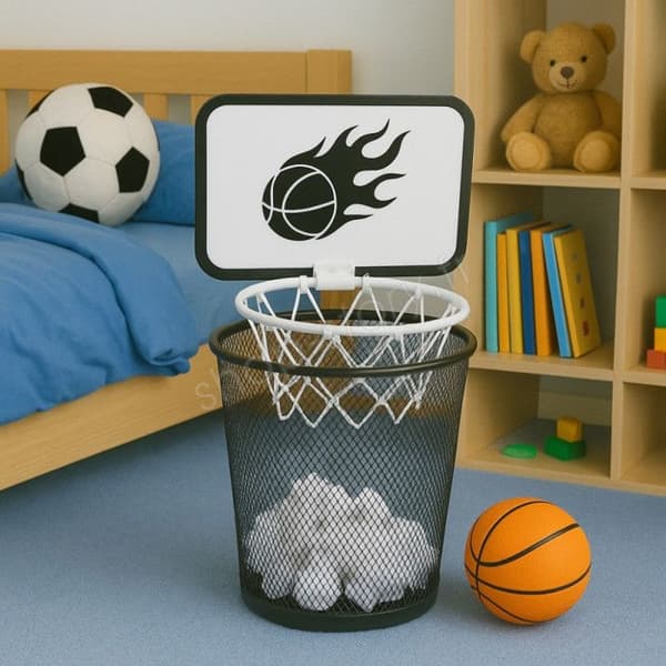 Mini Basketkorg - Ej specificerad - Klä på Soptunna - ABS-plast - 18 cm - Blandat