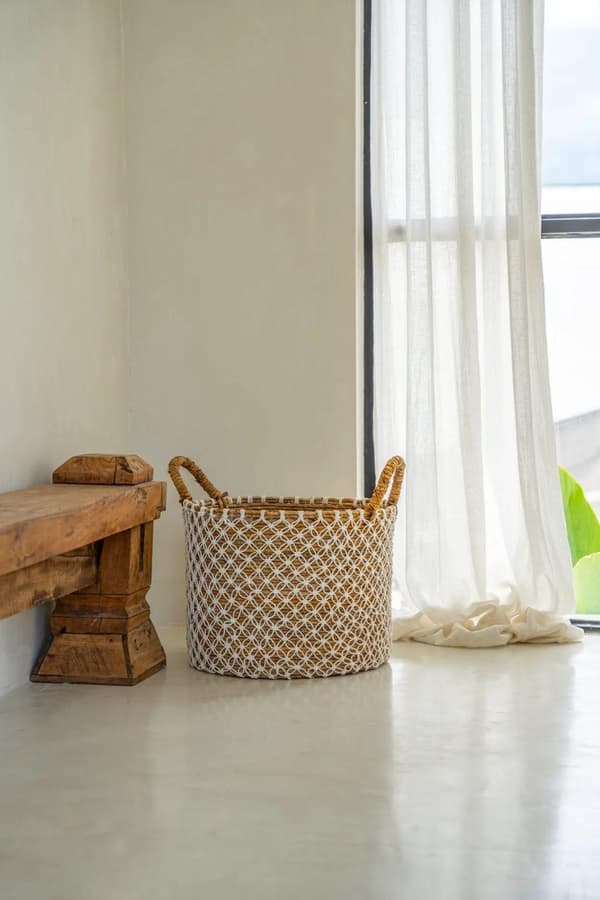 De Krydsede Syede Macrame Kurve - Lille