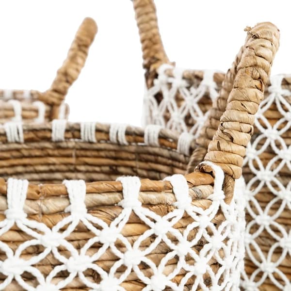 De Krydsede Syede Macrame Kurve - Lille