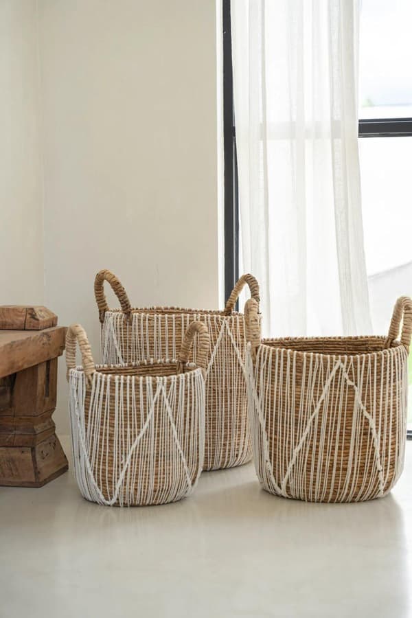 De Lige Syede Macrame Kurve - Lille
