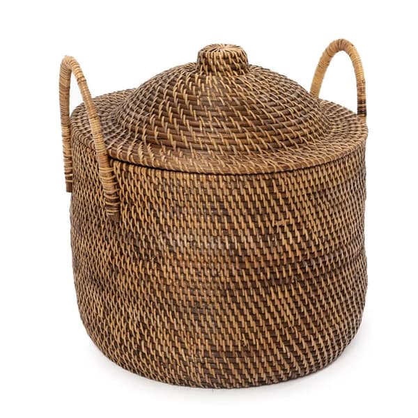 Kurven med koloniale håndtag - Naturlig Brun