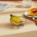 Miniatyrbild 4 av 4: Rund korg - Alessi - 826-24 - Blank stål - Ø24,5 cm - H.8,5 cm