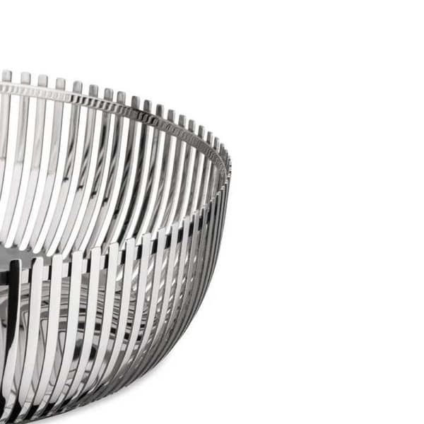 Alessi Pch02-20 Brödskål i Rostfritt Stål 18-10 Blänkande Ø 20 Cm